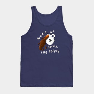 Smell the coffee Tank Top
